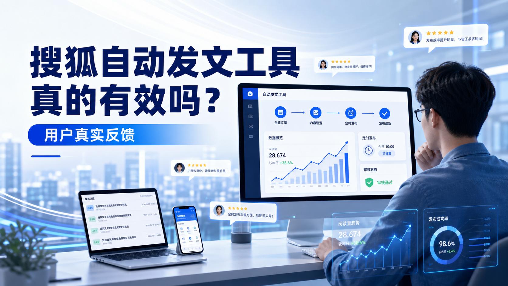 搜狐自动发文工具真的有效吗？随州用户的真实反馈